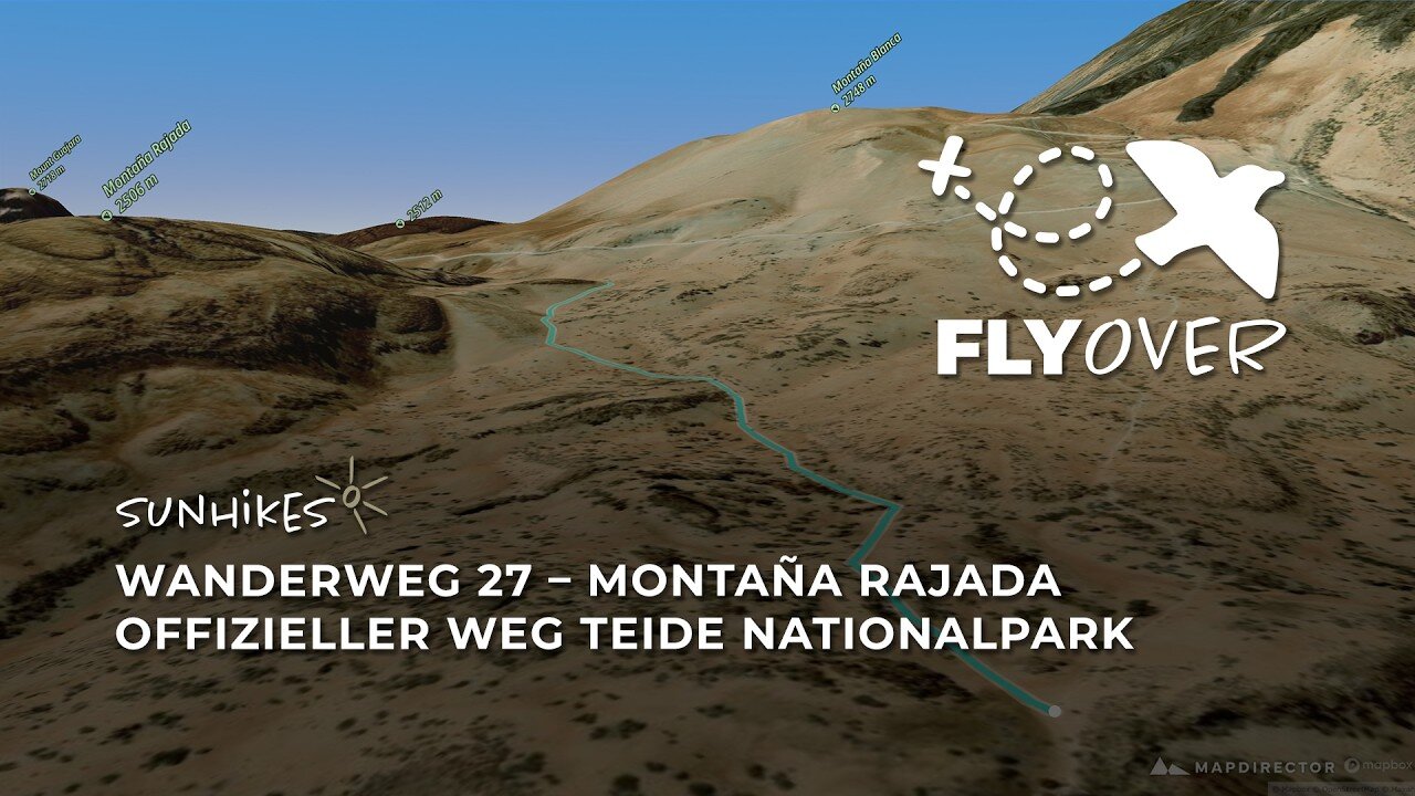 Teneriffas Faszinierende Mondlandschaft: Auf hellen Bimssteinpfaden wandern (Flyover Video)