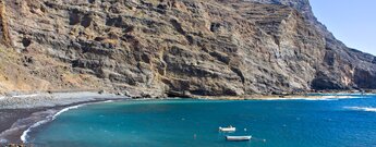 die traumhafte Bucht Playa de Alojera auf La Gomera