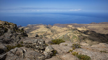 Panoramablick vom Gipfelplateau des Fortaleza bis La Dama