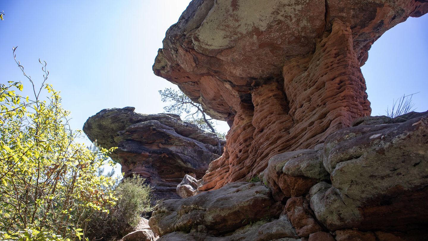 Felsformation am Sattelfelsen