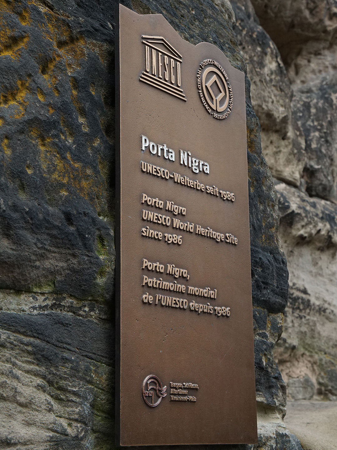 die Porta Nigra ist seit 1996 Teil des UNESCO-Welterbe
