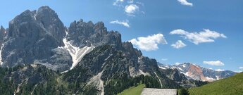 Almwiesen vor dem 2.838 Meter hohen Dürrenstein