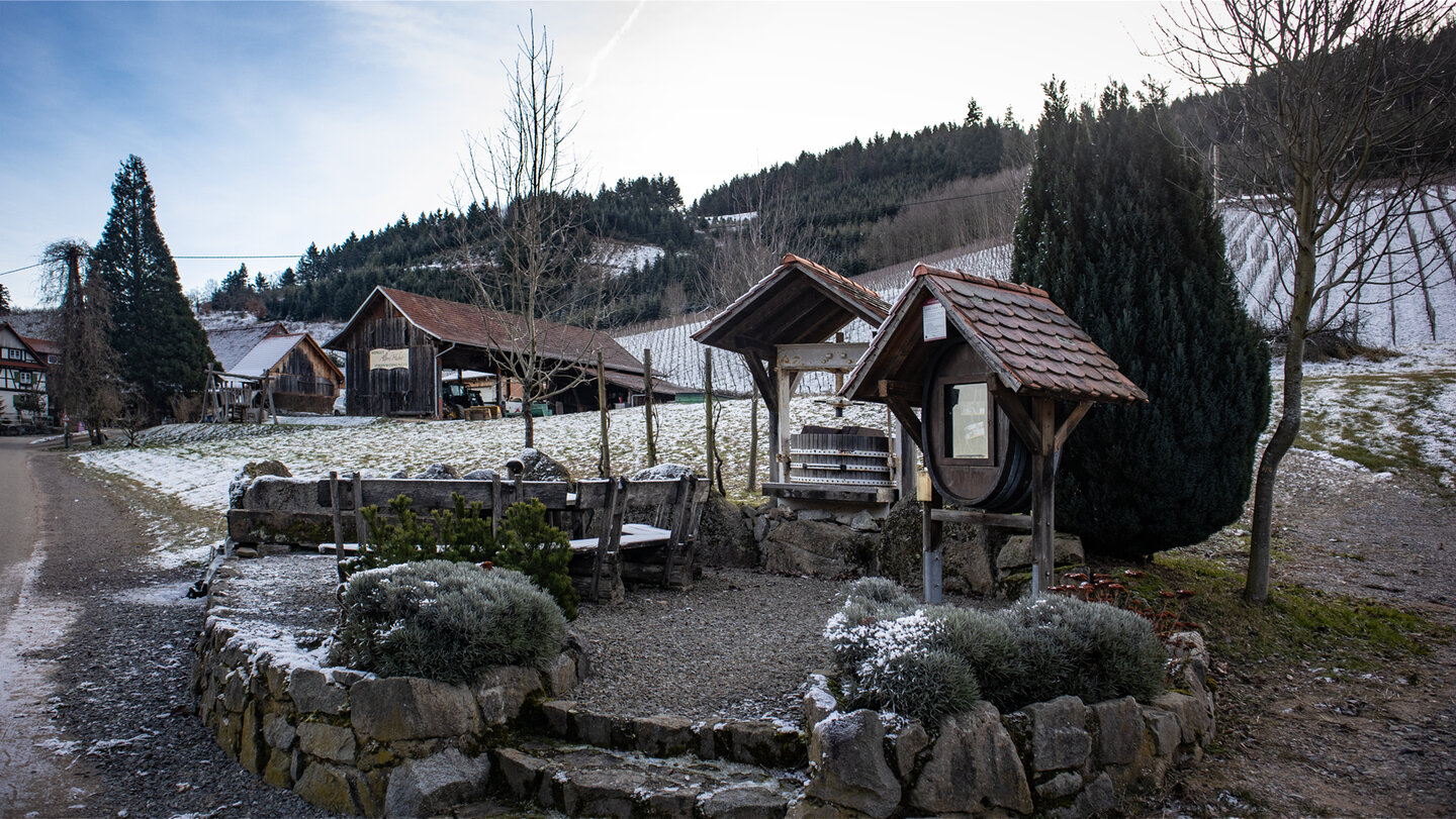 Durbacher Weitblick am Rastplatz Weingut Huber