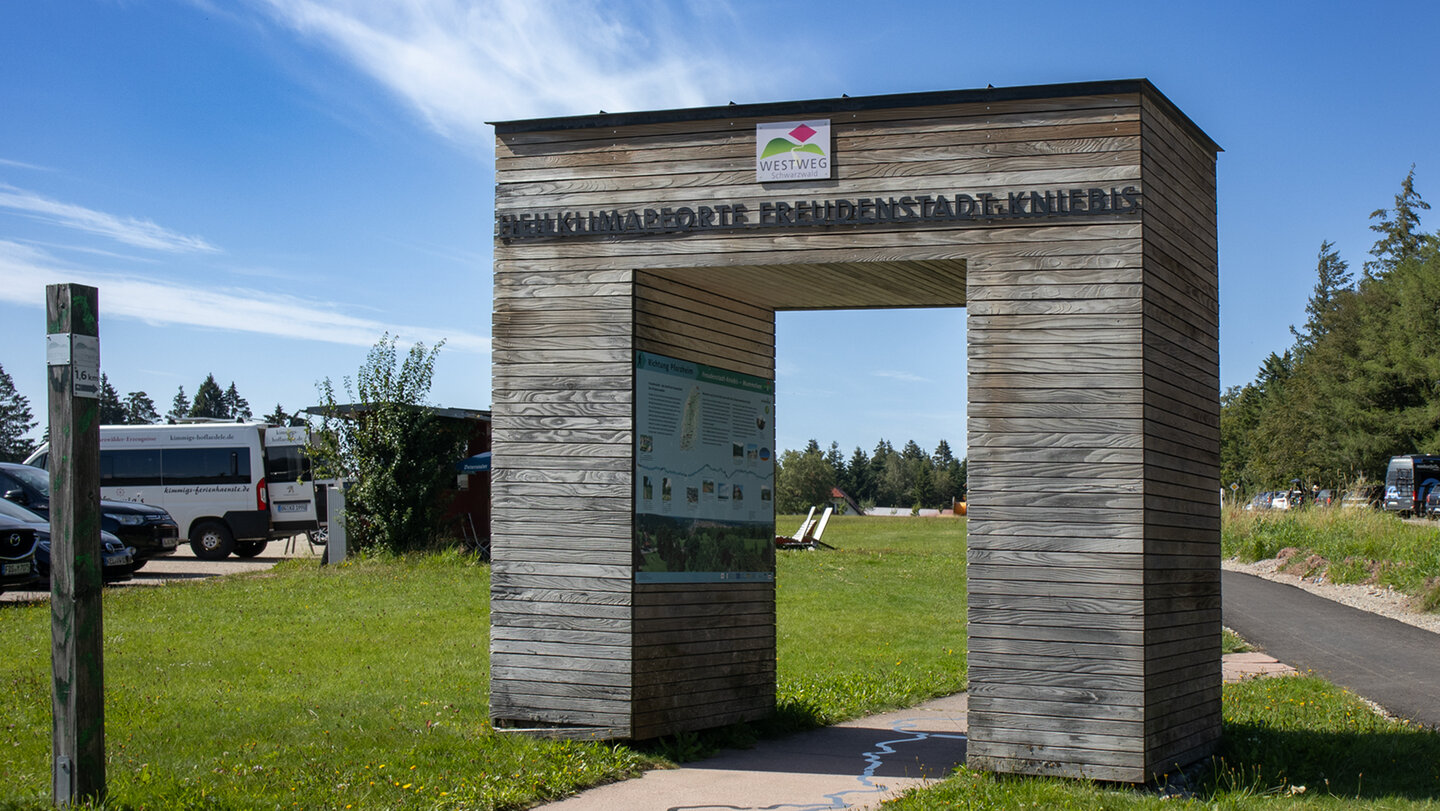 Westwegportal am Kniebis