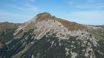 Blick zum Hohen Ifen vom Walmendinger Horn