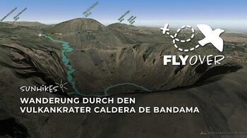 Im Herzen des Vulkans: Die Krater-Rundtour im faszinierenden 3D-Flyover