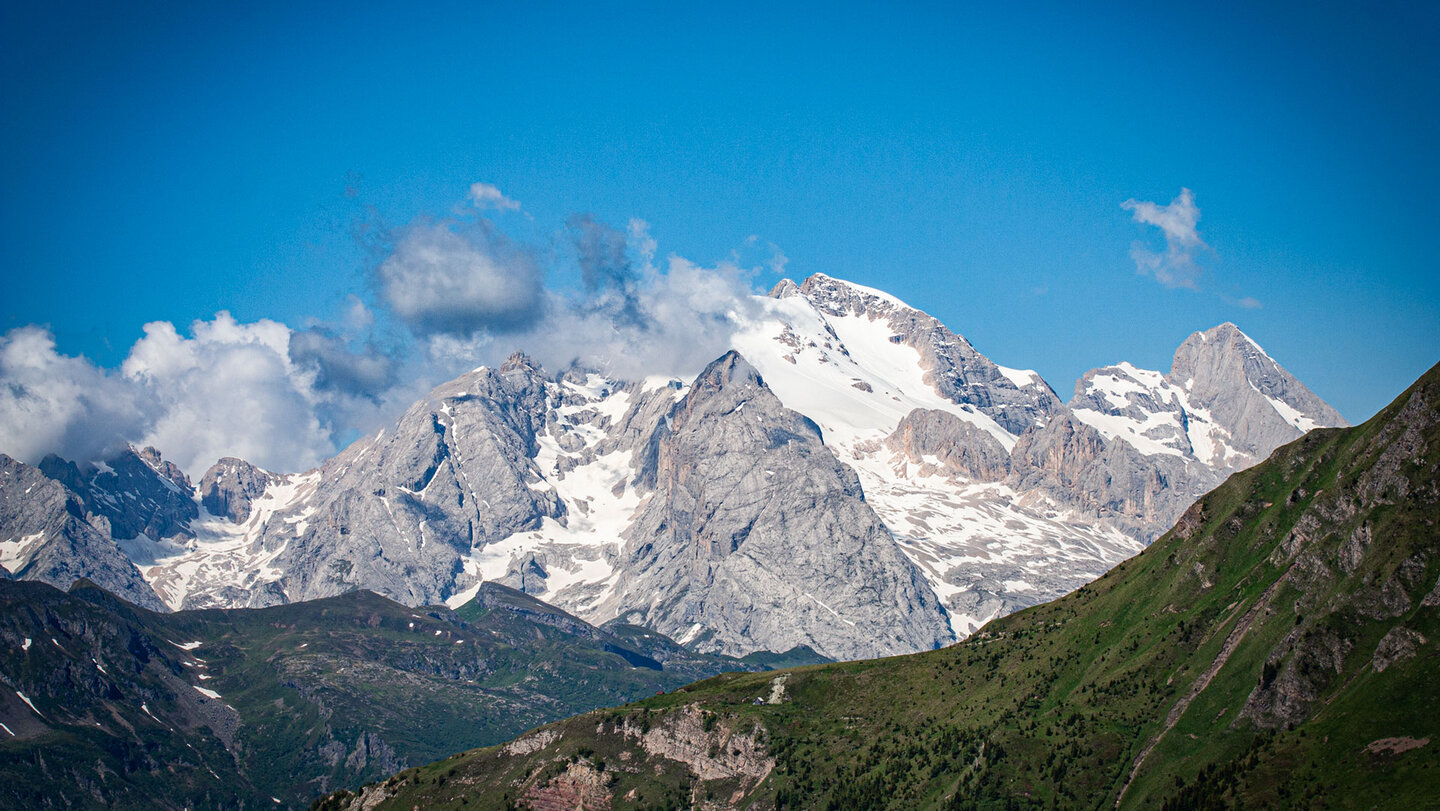 die Marmolada vom Passo di Giau die Marmolada vom Passo di Giau