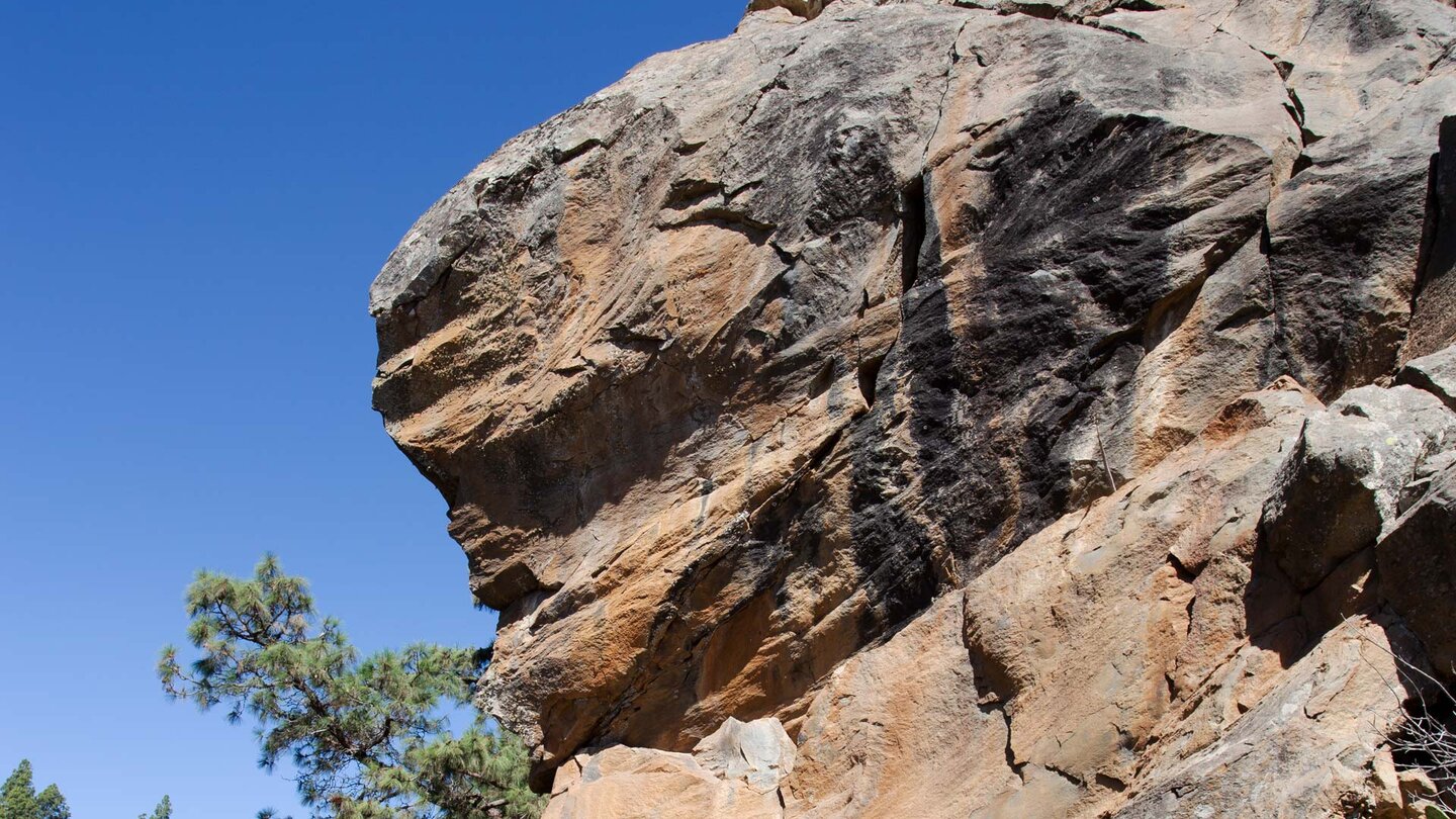 die Felsformation Risco de Los Muertos auf Teneriffa