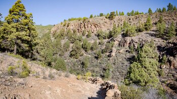 die Wanderung führt durchs Barranco Era la Tosca nahe Las Vegas