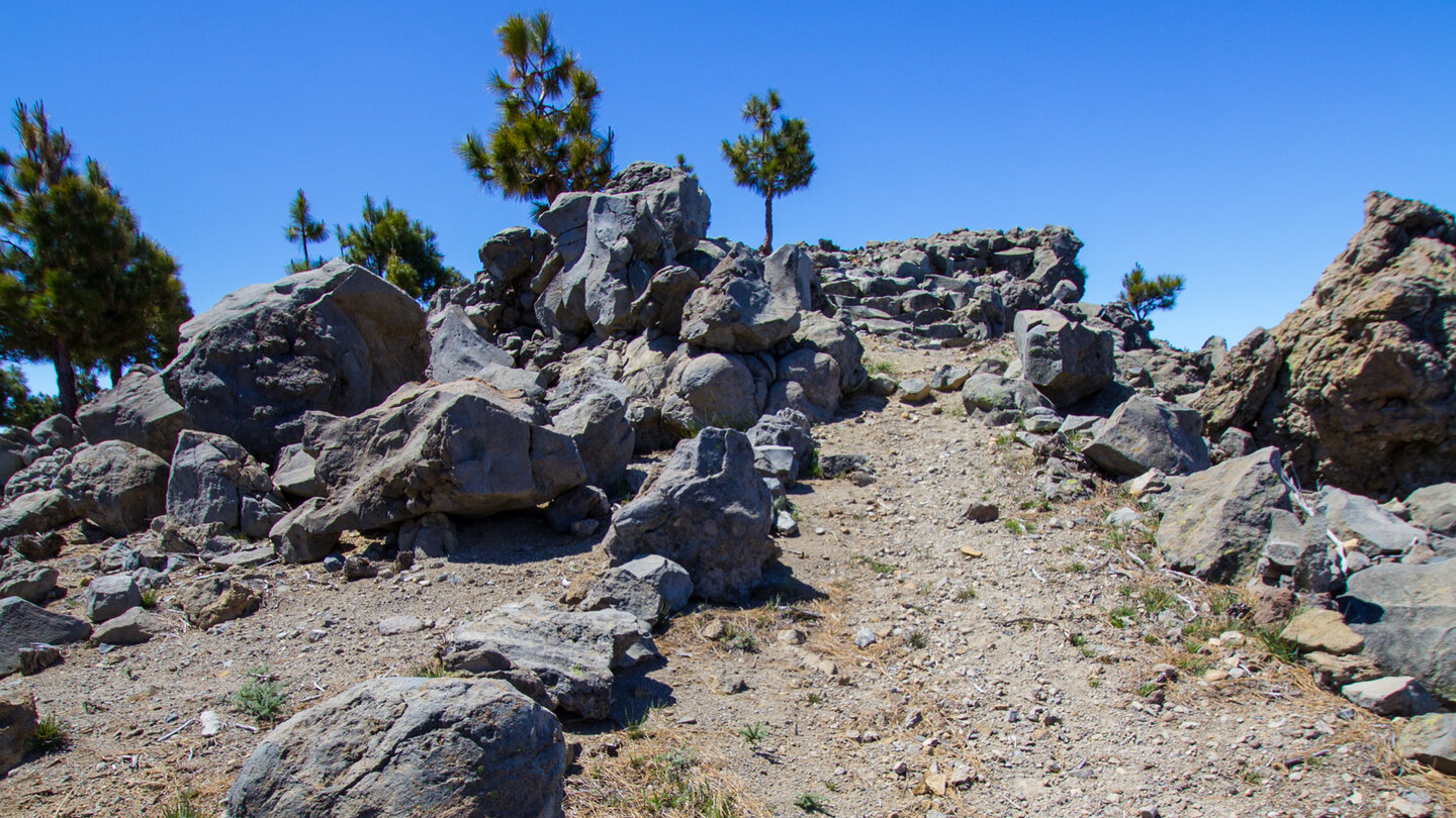 der Caldera-Höhenwanderweg