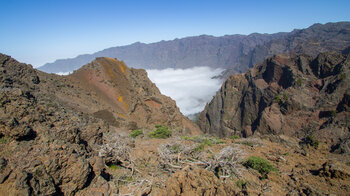 spektakuläre Gebirgslandschaft der Insel La Palma