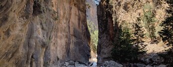 Wanderung durch die Samaria-Schlucht