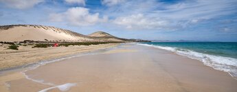 sagenhafter Blick Richtung Nordost an der Playa Risco del Paso