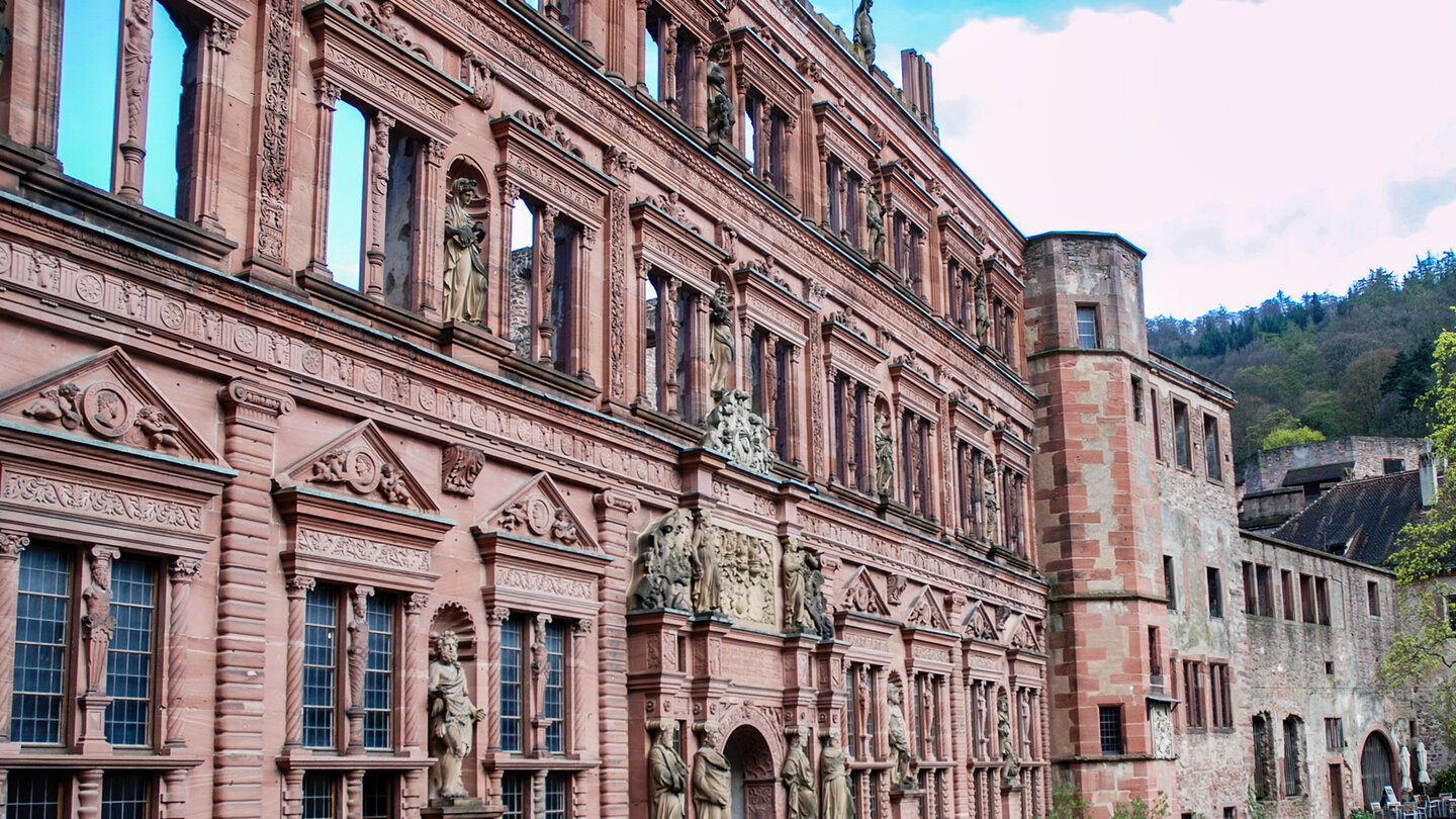 Ottheinrichsbau: Palastbau des Heidelberger Schlosses