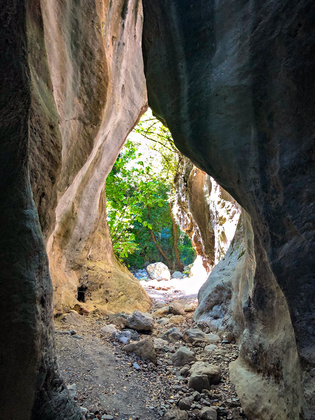 die unbekannte Sarakina-Schlucht ist ein Geheimtipp bei Chania die Sarakina-Schlucht ist ein Geheimtipp bei Chania