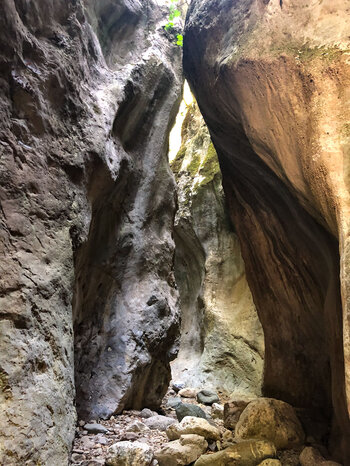 Slot Canyon der Sarakina-Schlucht