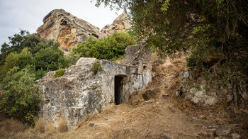 Spuren der spanischen Eisenverarbeitung bei Jimena de la Frontera