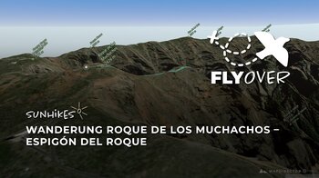 Über den Wolken La Palmas: Zum spektakulären Felsvorsprung Espigón del Roque im 3D-Flyover