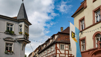 die Altstadt von Weinheim