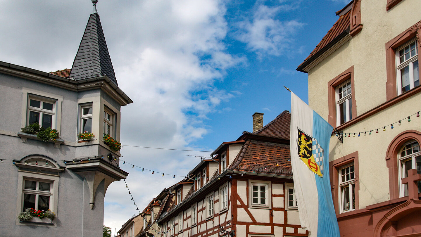 die Altstadt von Weinheim