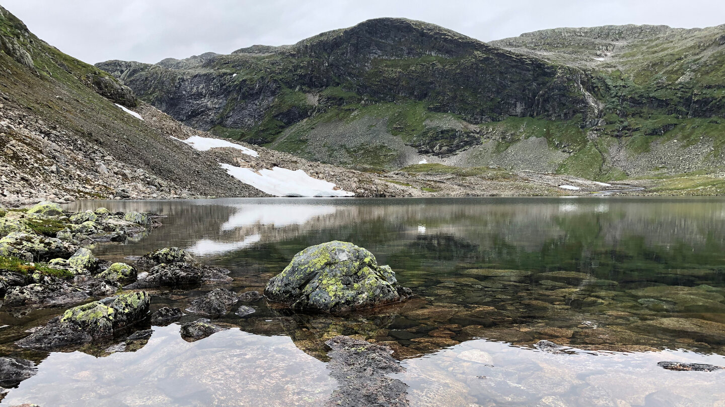 Bergsee Skarsvotni am Rimstigen Bergsee Skarsvotn