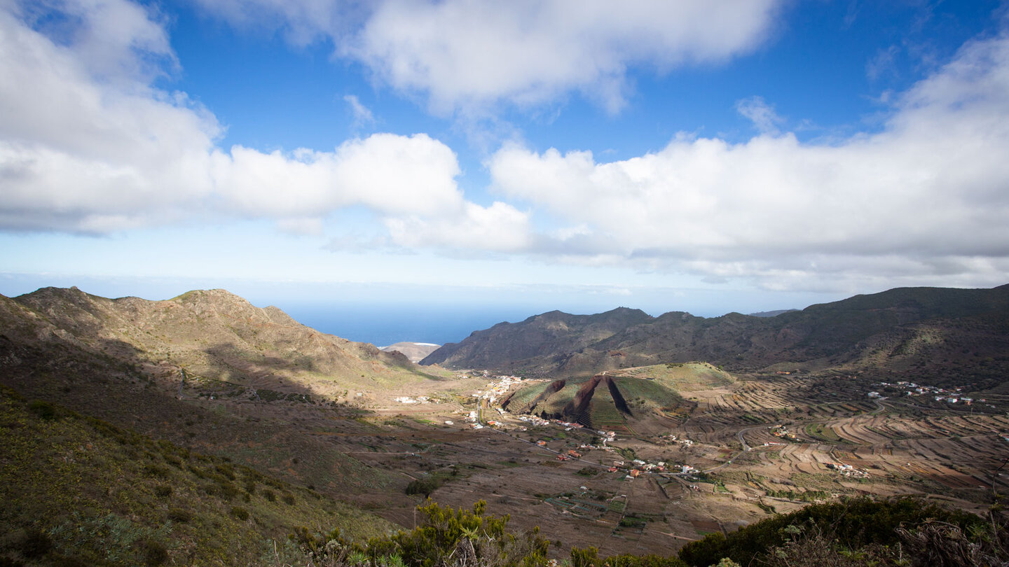 das Tal von El Palmar vom Wanderweg PR TF-51