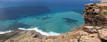 beeindruckende Tiefe am Mirador de la Caldera