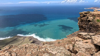 beeindruckende Tiefe am Mirador de la Caldera