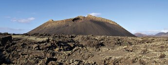 Caldera de los Cuervos im Parque natural de los Volcanes