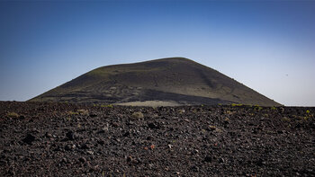 Vulkankrater Montaña Negra im Parque natural de los Volcanes