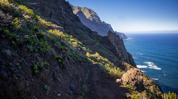 Wanderweg zwischen Taganana und der Playa de Tamadite