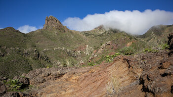 Aufstieg über dem Barranco la Quinta