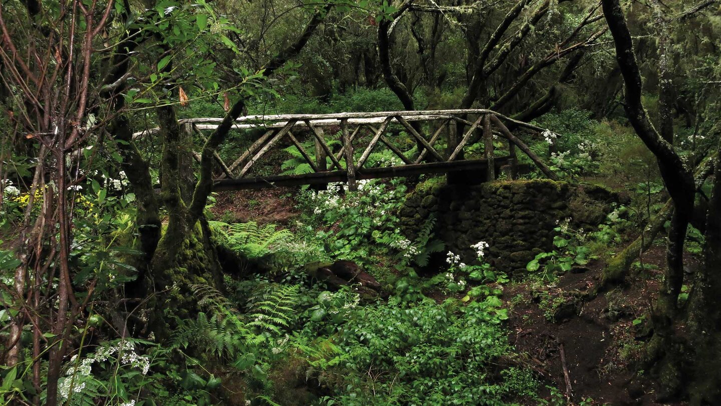 die Puente de la Madera auf dem Camino de la Llanía