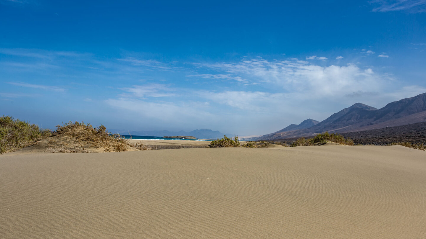 Dünenlandschaft an der Playa de Cofete