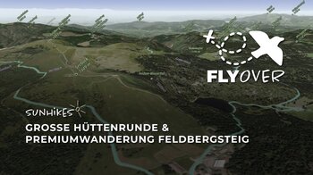 Große Hüttenrunde & Feldbergsteig im Hochschwarzwald – Flyover
