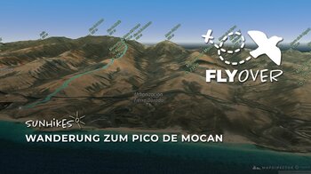 Fuerteventuras Gipfelsturm im Flyover Video: Anspruchsvolle Bergtour auf den Pico de Mocán