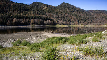 Lac de Kruth-Wildenstein liegt im Regionalen Naturpark Ballons des Vosges