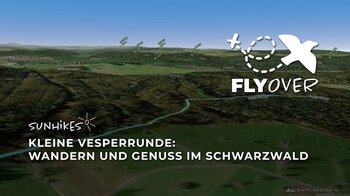 Kleine Vesperrunde im Schwarzwald – Flyover