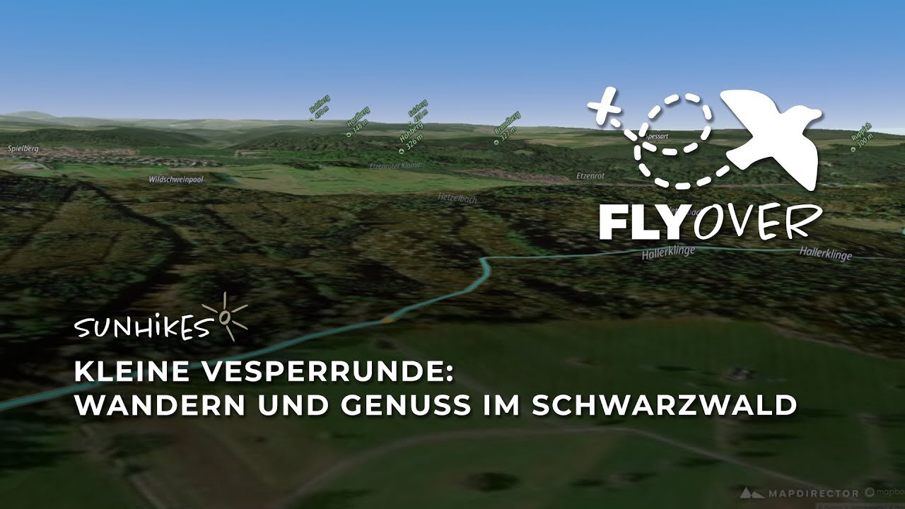 Kleine Vesperrunde im Schwarzwald – Flyover