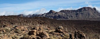 Blick vom Mirador del Tabonal Negro im Teide Nationalpark