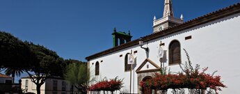 Kirchplatz in Tejina auf Teneriffa