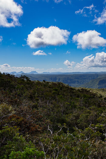 Mauritius hat eine markante Bergwelt