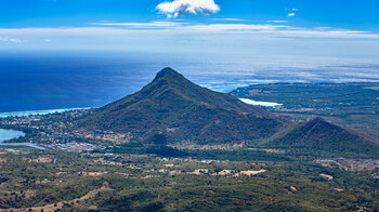 Ausblick auf den La Tourelle du Tamarin