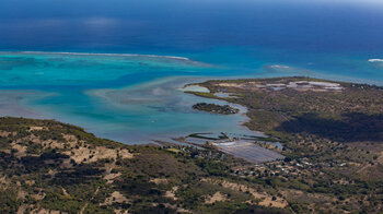 Aussicht auf Petite Rivière Noire