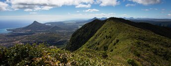 Aussicht vom Piton de la Petite Rivière Noire