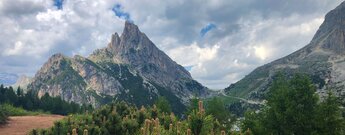 Sasso di Stria in den Dolomiten