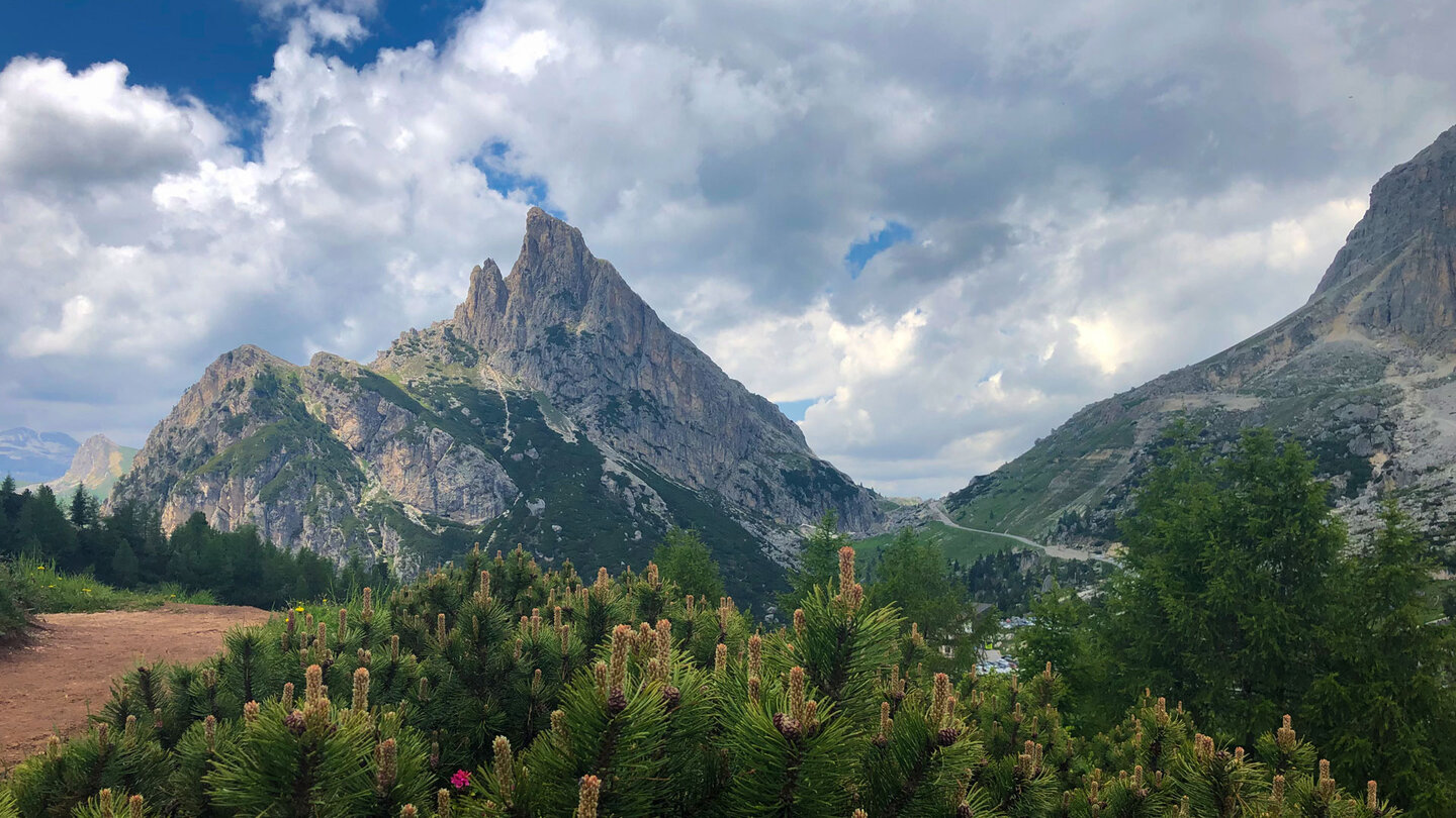 Sasso di Stria in den Dolomiten