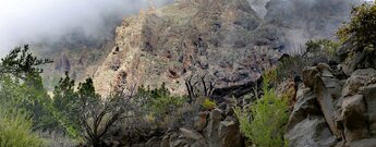 Felsformationen am Vulkan von Arafo