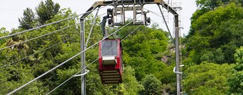 Seilbahn zwischen Monte Carasso und Monti di Mornera
