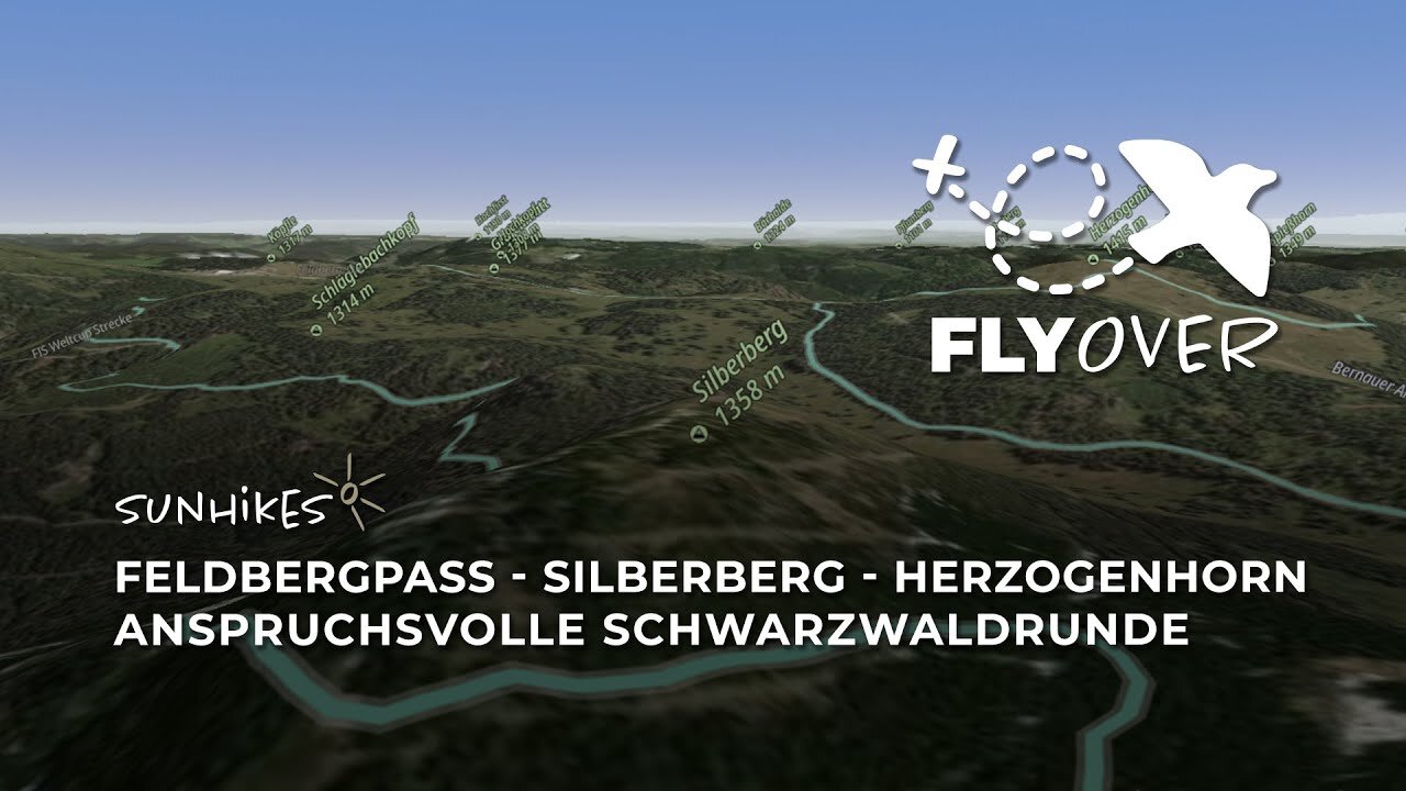 Feldbergpass – Silberberg – Herzogenhorn: Schwarzwald Rundwanderung – Flyover